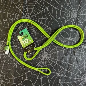 Green Micro USB Cable 10ft